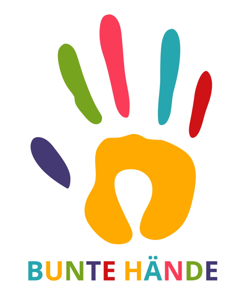 Bunte Hände